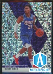 2019-20 Panini Mosaic Fast Break Buddy Hield Disco Prizm Sacramento Kings #198
